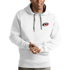 Carolina Hurricanes - Antigua Victory Pullover Hoodie White