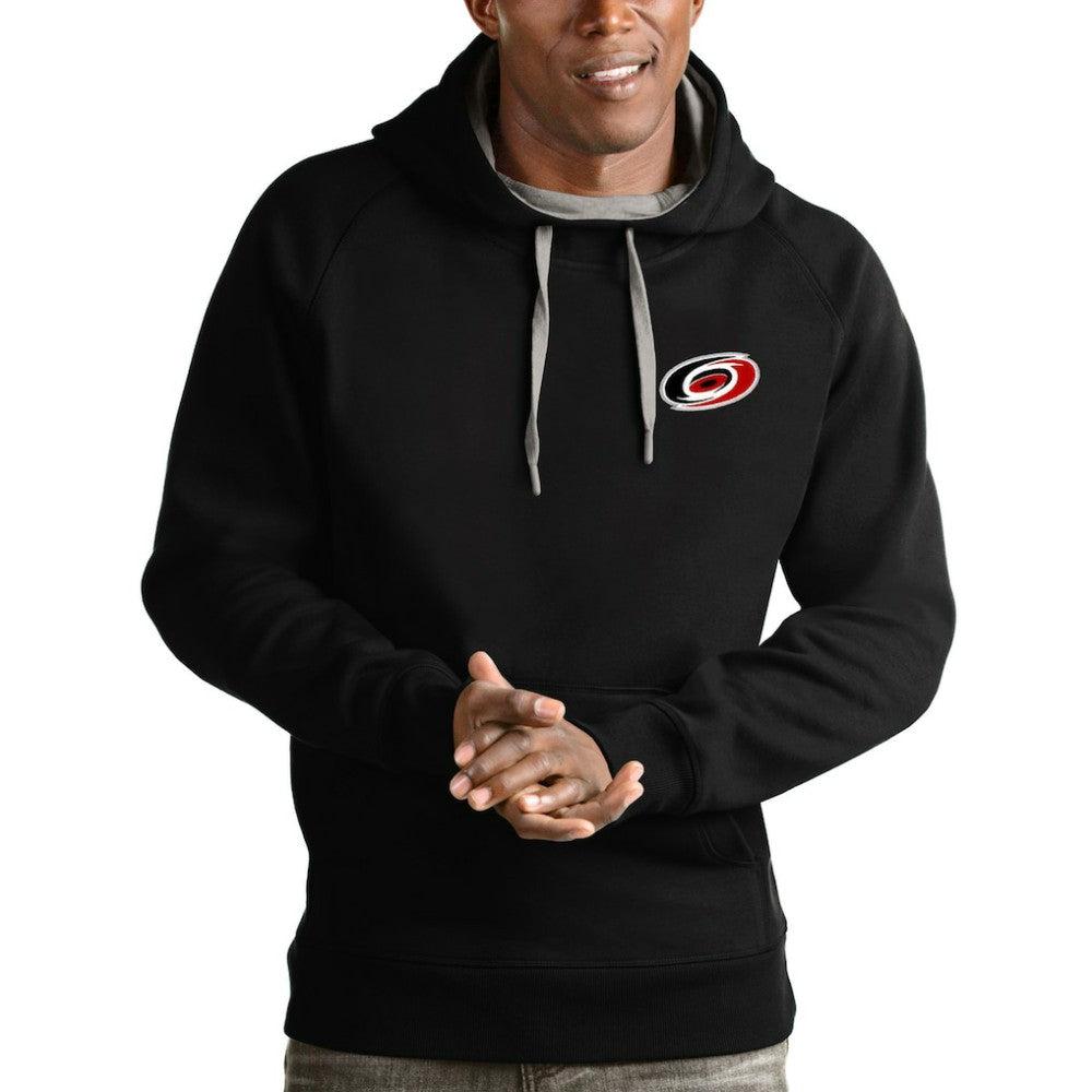 Carolina Hurricanes - Antigua Team Victory Pullover Hoodie Black