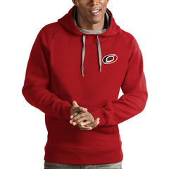 Carolina Hurricanes - Antigua Team Victory Pullover Hoodie Red
