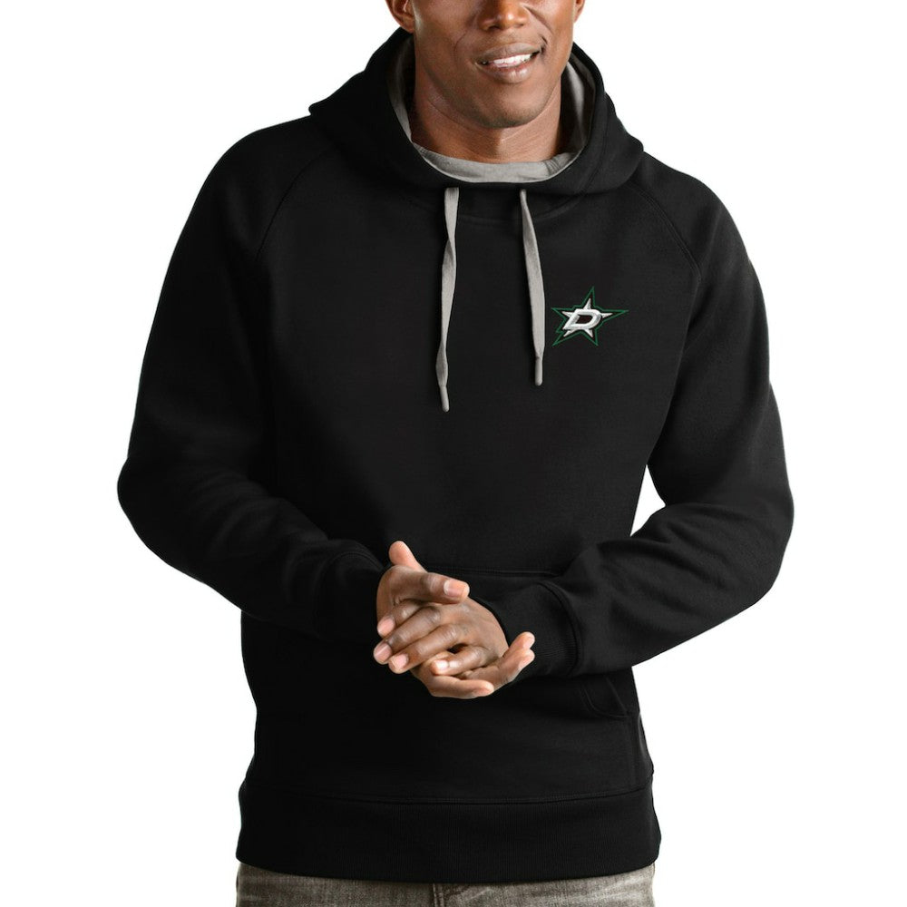 Dallas Stars - Antigua Team Victory Pullover Hoodie Black