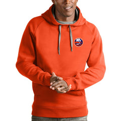 New York Islanders - Antigua Victory Pullover Hoodie Orange