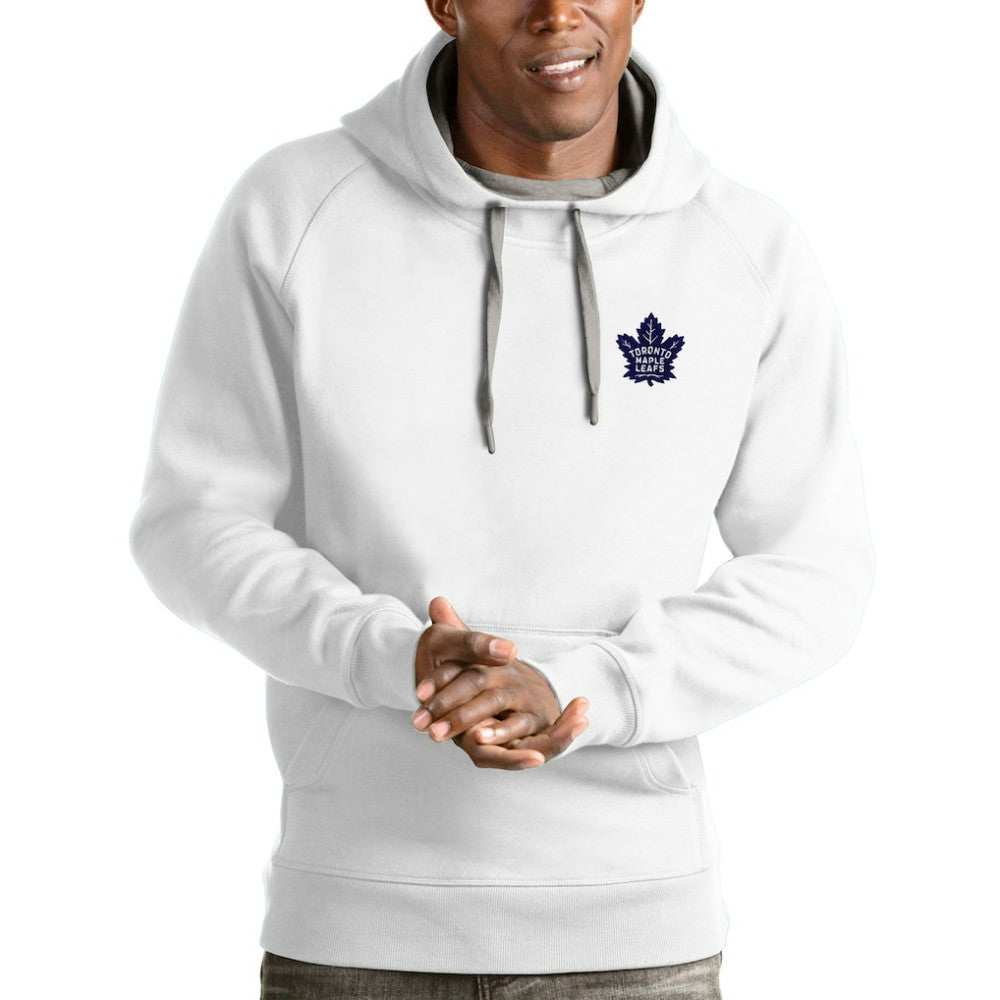 Toronto Maple Leafs - Antigua Victory Pullover Hoodie White