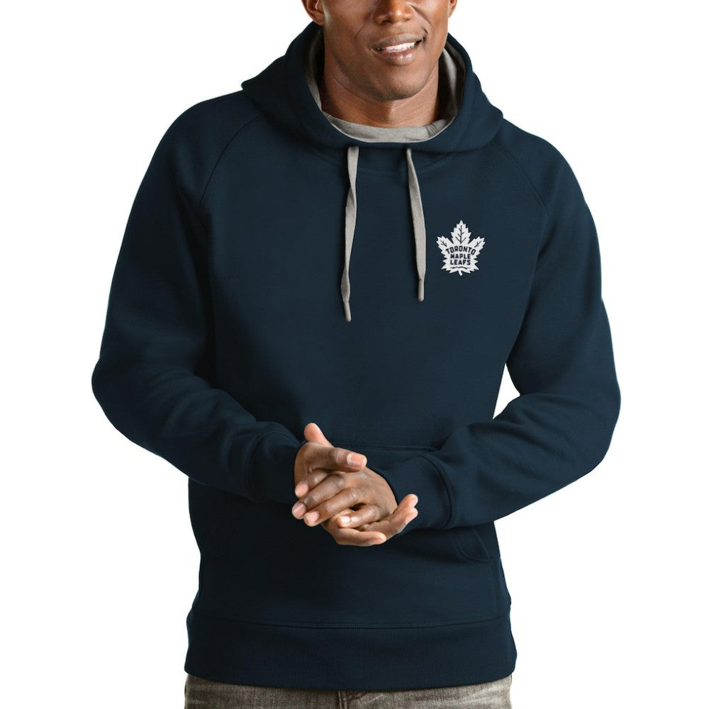 Toronto Maple Leafs - Antigua Victory Pullover Hoodie Navy