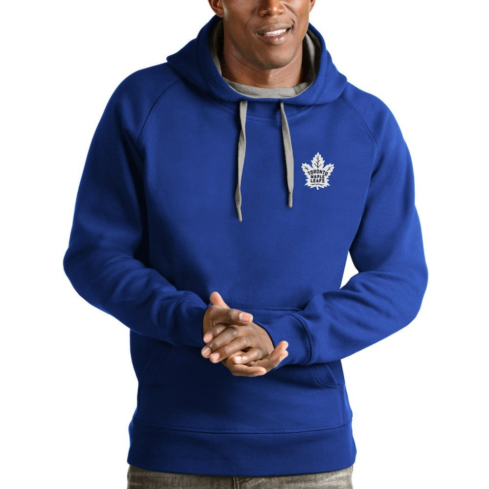 Toronto Maple Leafs - Antigua Team Victory Pullover Hoodie Blue