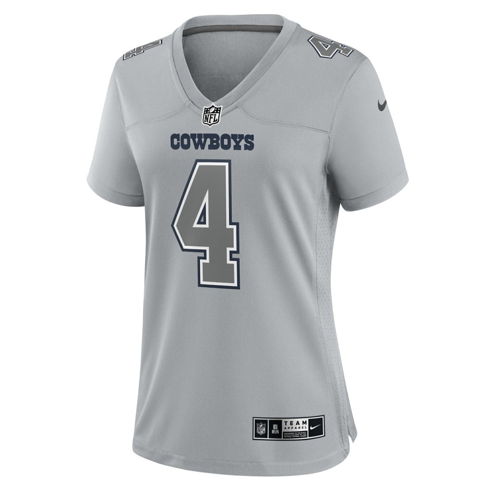 Dak Prescott Dallas Cowboys Women's Atmosphere Fashion Game Jersey Gray - Nike