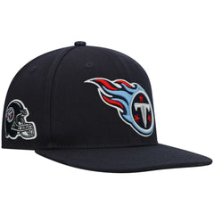 Tennessee Titans Pro Standard Logo II Snapback Hat Navy - NFL