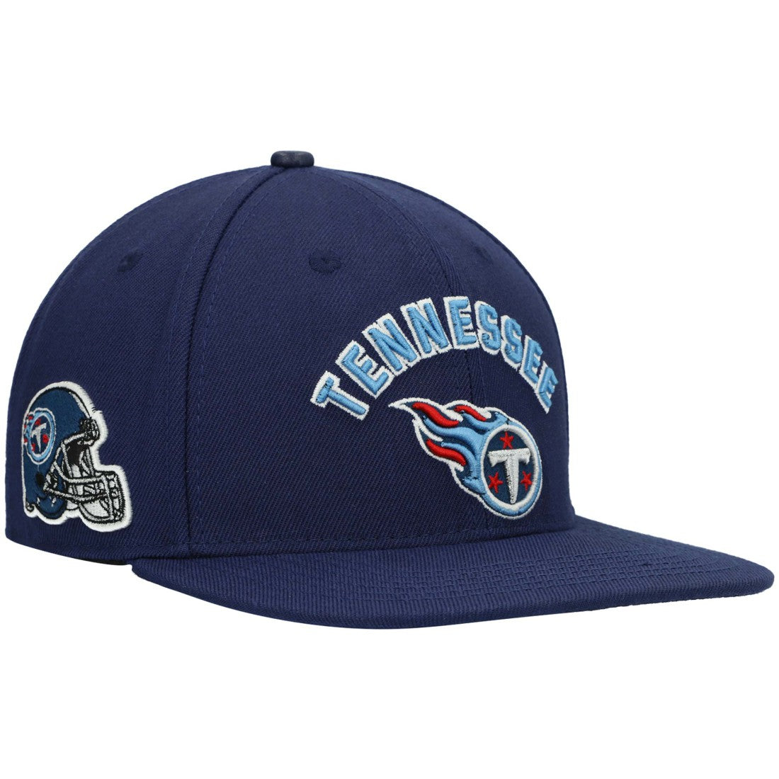Tennessee Titans Pro Standard Stacked Snapback Hat Navy - NFL