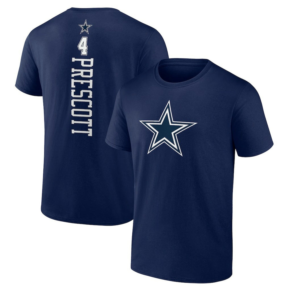Dak Prescott Dallas Cowboys Playmaker T-Shirt Navy - NFL