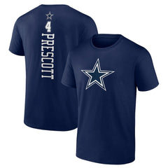 Dak Prescott Dallas Cowboys Playmaker T-Shirt Navy - NFL