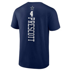 Dak Prescott Dallas Cowboys Playmaker T-Shirt Navy - NFL
