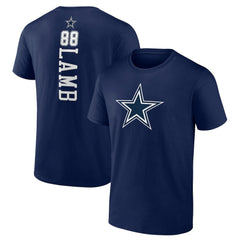 CeeDee Lamb Dallas Cowboys Playmaker T-Shirt Navy - NFL