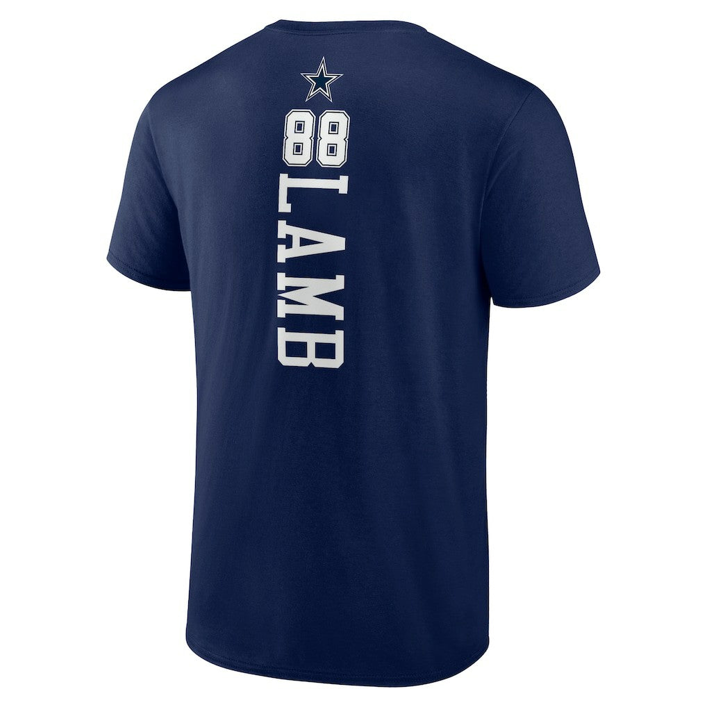 CeeDee Lamb Dallas Cowboys Playmaker T-Shirt Navy - NFL