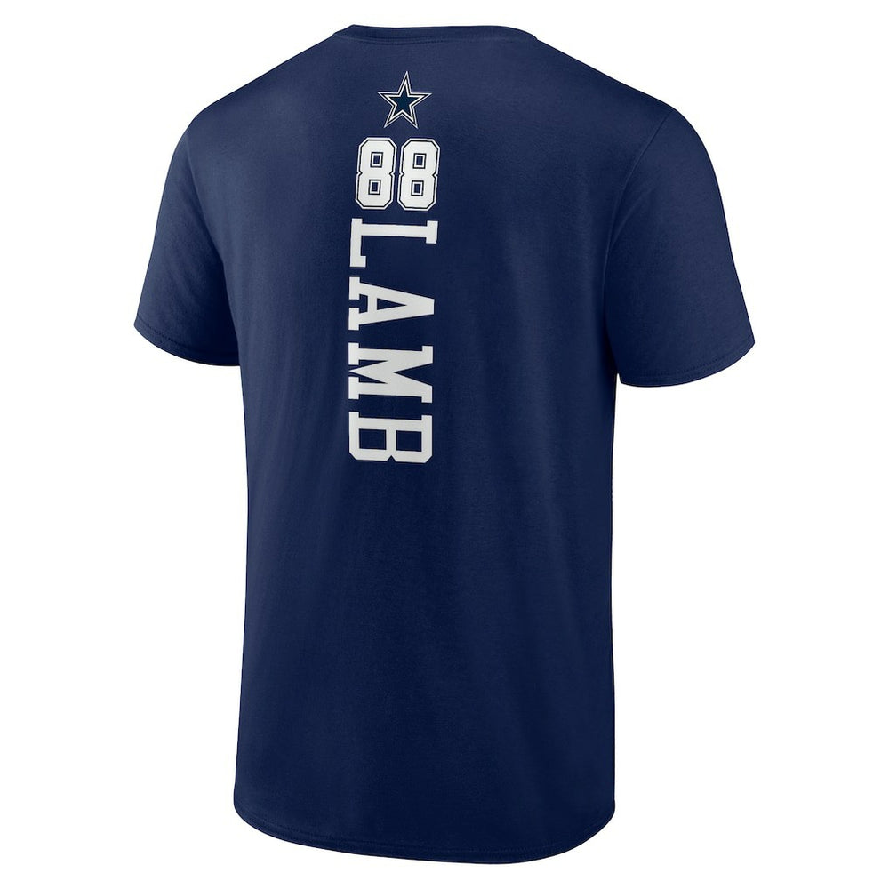 CeeDee Lamb Dallas Cowboys Playmaker T-Shirt Navy - NFL