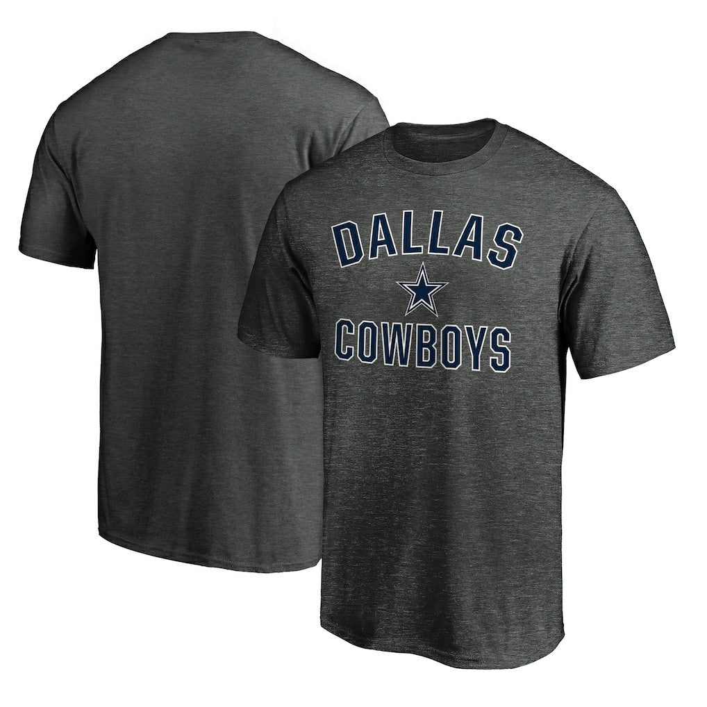 Dallas Cowboys Victory Arch T-Shirt Heather Charcoal - Fanatics