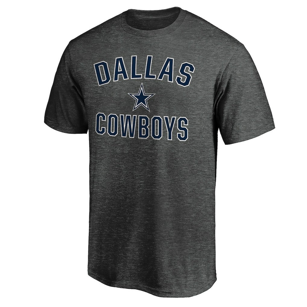 Dallas Cowboys Victory Arch T-Shirt Heather Charcoal - Fanatics