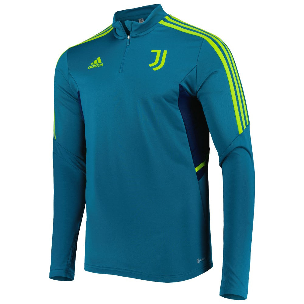 Adidas Juventus Team Training AEROREADY Quarter-Zip Top - Teal