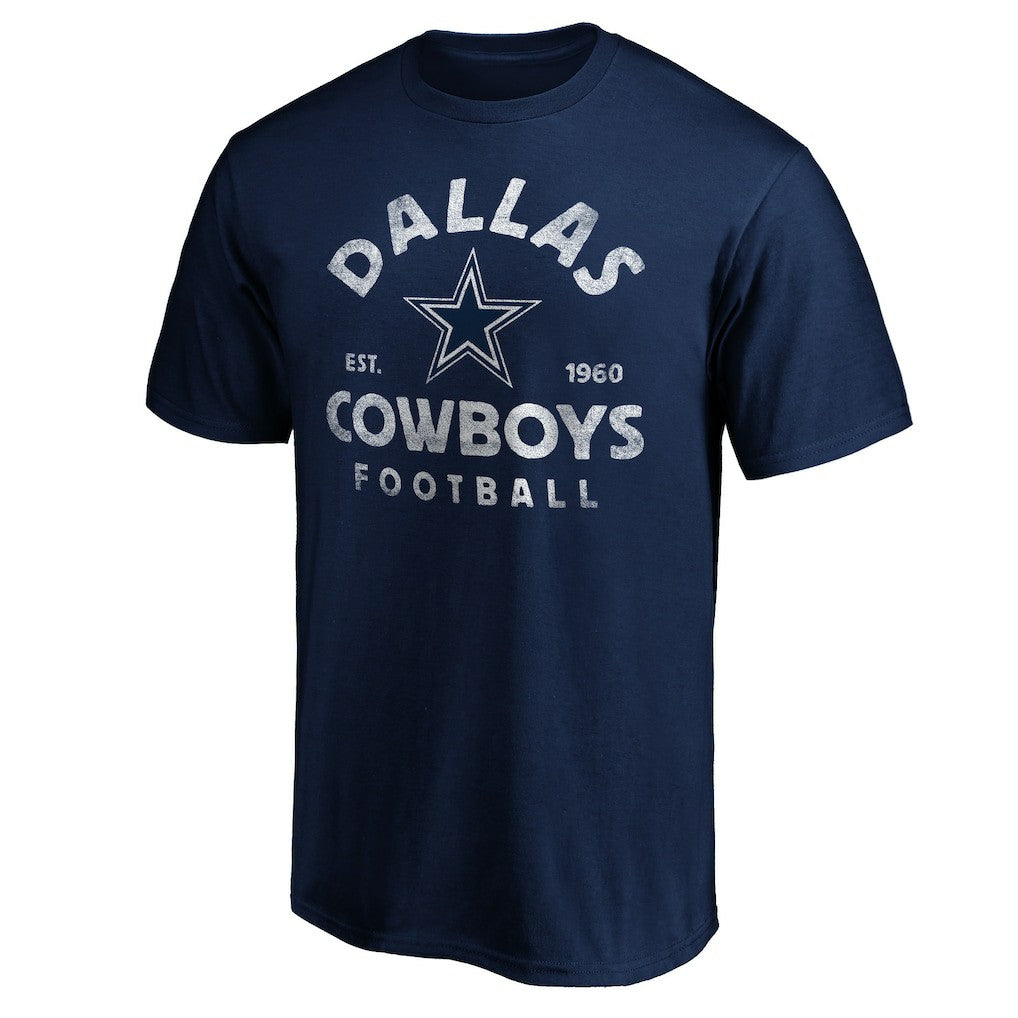 Dallas Cowboys Vintage Arch T-Shirt Navy - NFL