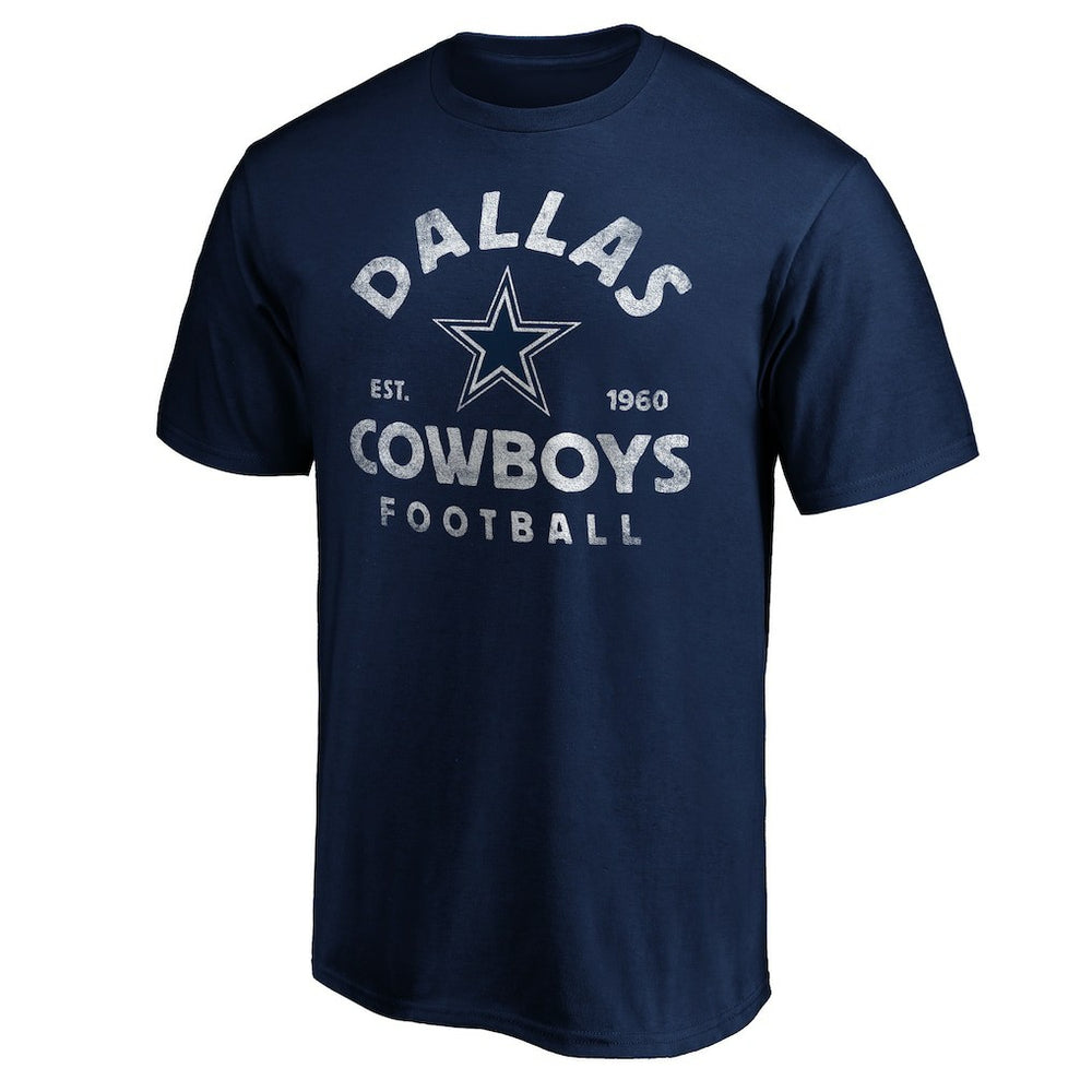 Dallas Cowboys Vintage Arch T-Shirt Navy - NFL