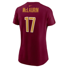 Terry McLaurin Washington Commanders Women's Player Name & Number T-Shirt Burgundy - Nike
