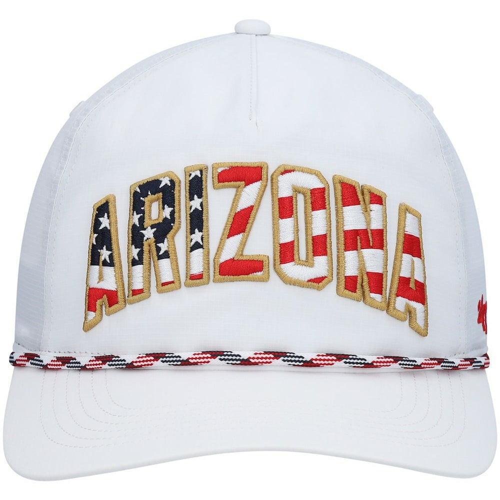 Arizona Cardinals '47 Hitch Stars and Stripes Trucker Adjustable Hat White - 47 brand