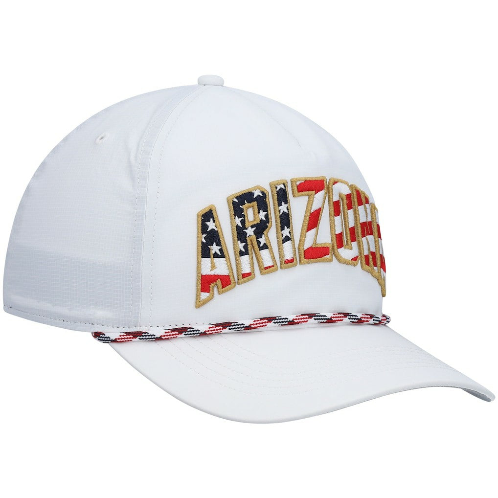 Arizona Cardinals '47 Hitch Stars and Stripes Trucker Adjustable Hat White - 47 brand