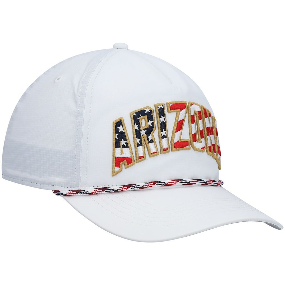 Arizona Cardinals '47 Hitch Stars and Stripes Trucker Adjustable Hat White - 47 brand