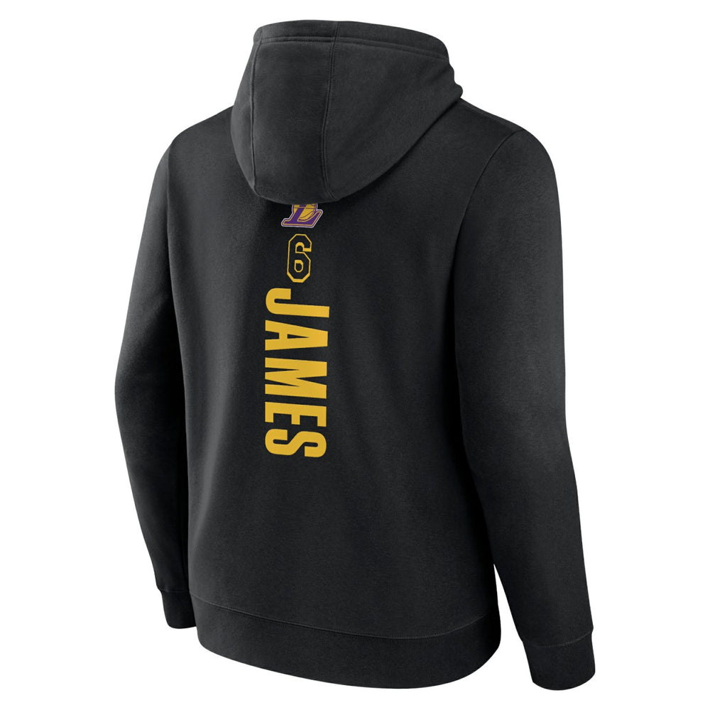 NBA - Los Angeles Lakers Playmaker Name & Number Pullover Hoodie - Black