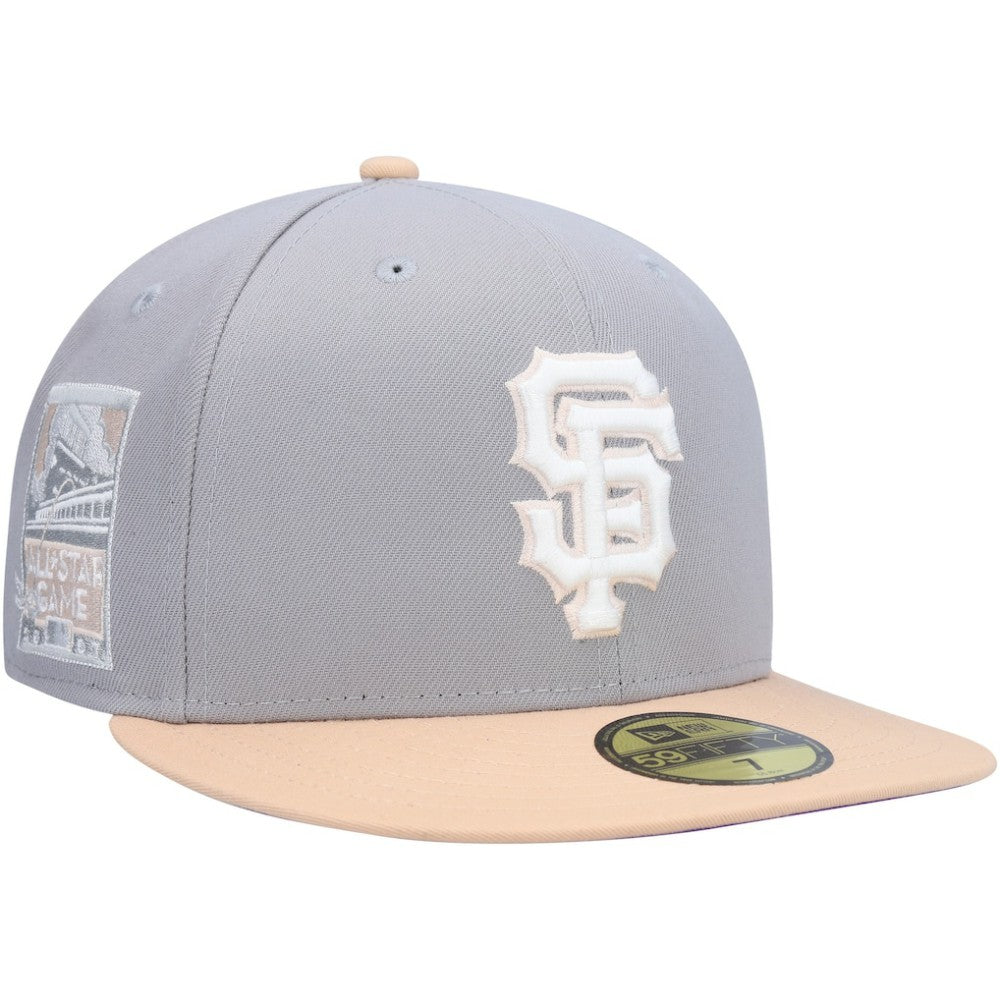San Francisco Giants New Era 2007 MLB All-Star Game Purple Undervisor 59FIFTY Fitted Hat Lifestyle