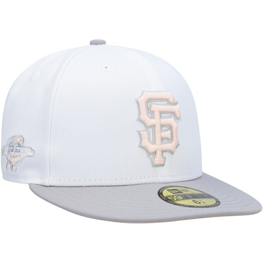 San Francisco Giants New Era 2002 World Series Side Patch Undervisor 59FIFTY Fitted Hat discount