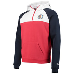 Washington Nationals New Era Cooperstown Collection Quarter-Zip Hoodie Jacket Lifestyle