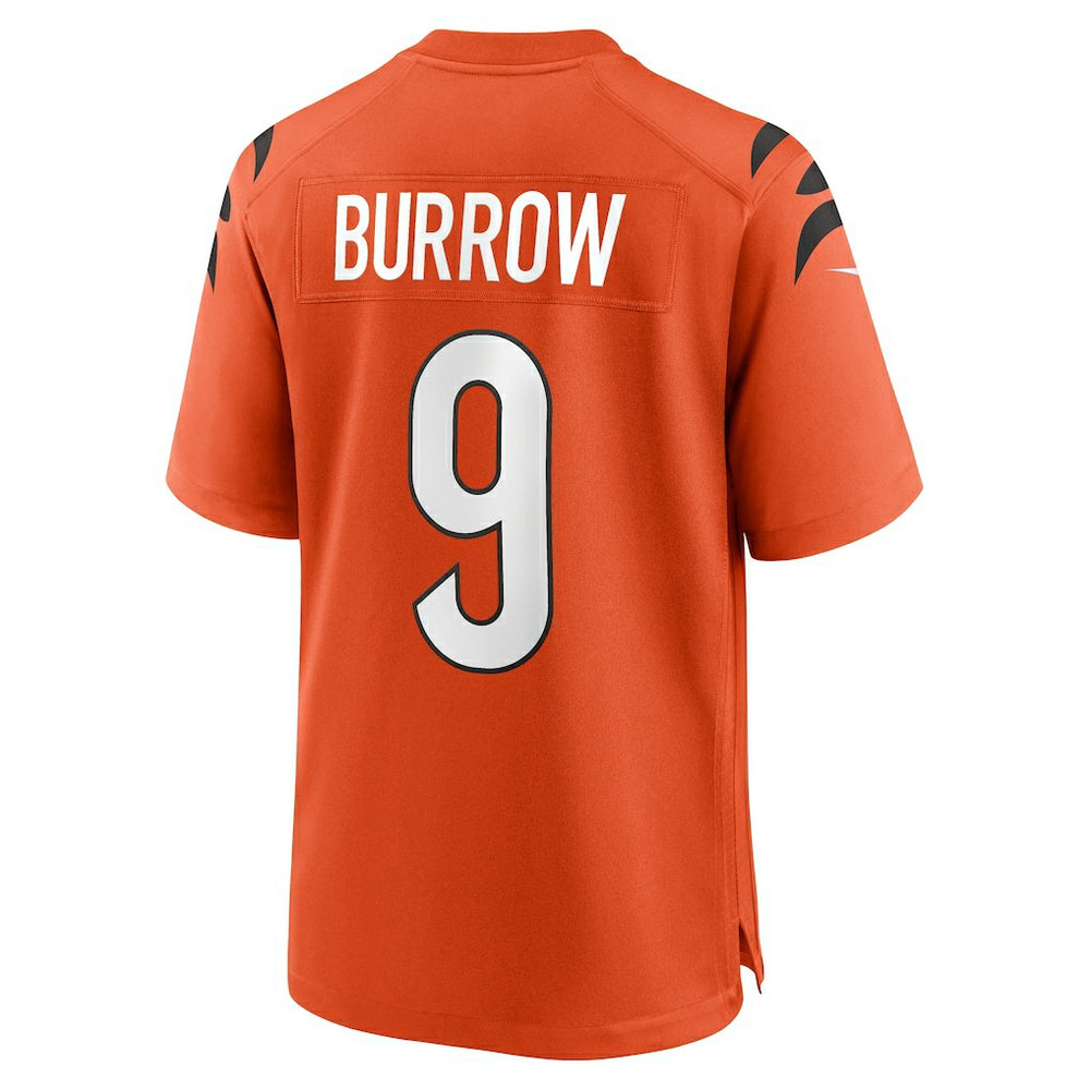 Joe Burrow Cincinnati Bengals Alternate Game Jersey Orange - Nike