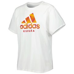 Adidas Spain National Team Women's DNA T-Shirts - White