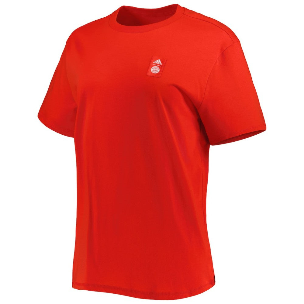Adidas Bayern Munich Women's DNA T-Shirts - Red