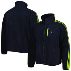 Adidas Manchester United Lifestyler Fleece Full-Zip Jacket - Navy