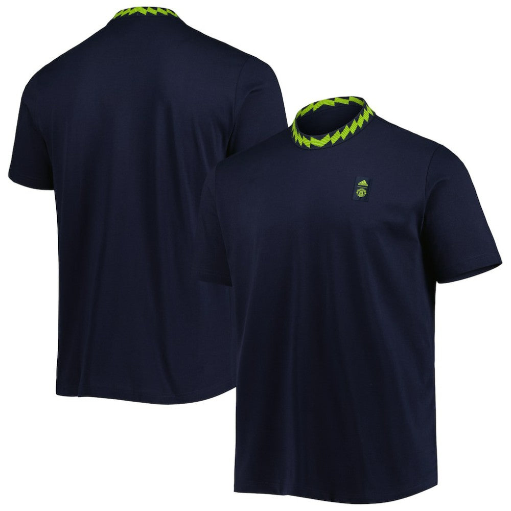 Adidas Manchester United Lifestyle T-Shirts - Navy