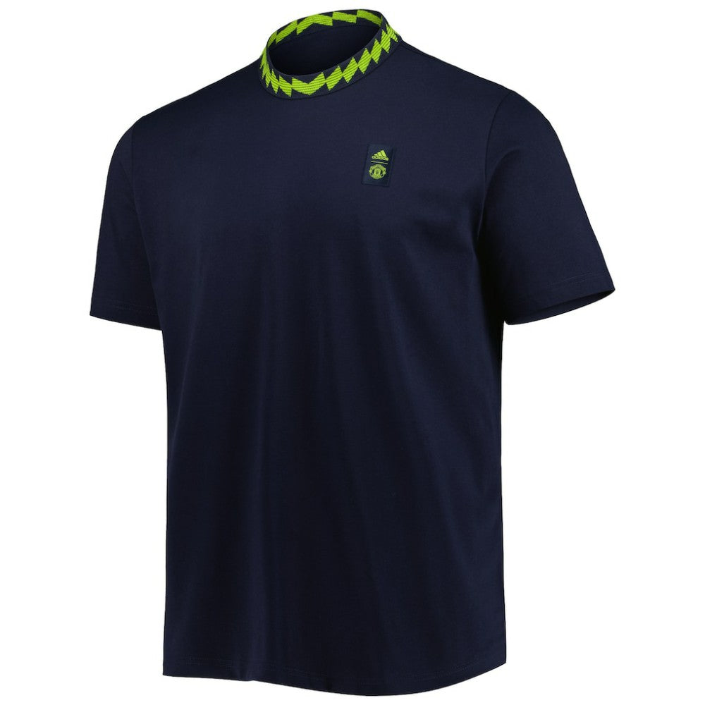 Adidas Manchester United Lifestyle T-Shirts - Navy