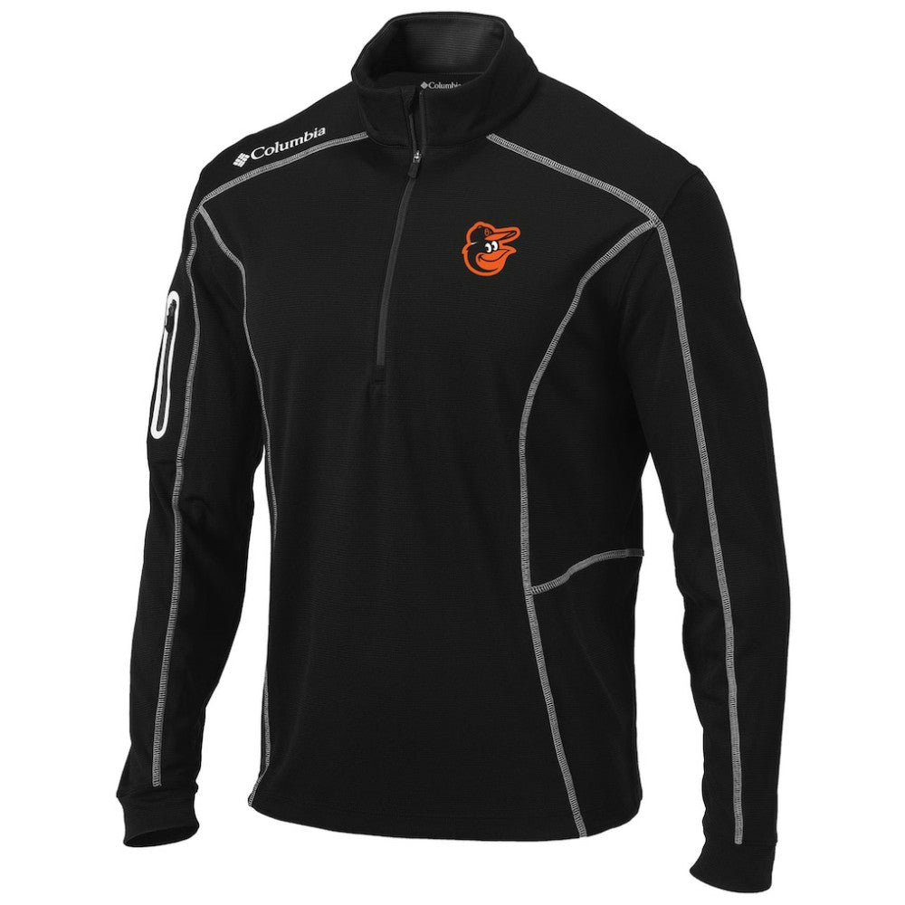 Baltimore Orioles Columbia Shotgun Omni-Wick Quarter-Zip Pullover Jacket Clearance