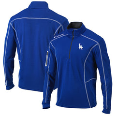Los Angeles Dodgers Columbia Shotgun Omni-Wick Quarter-Zip Pullover Jacket Clearance