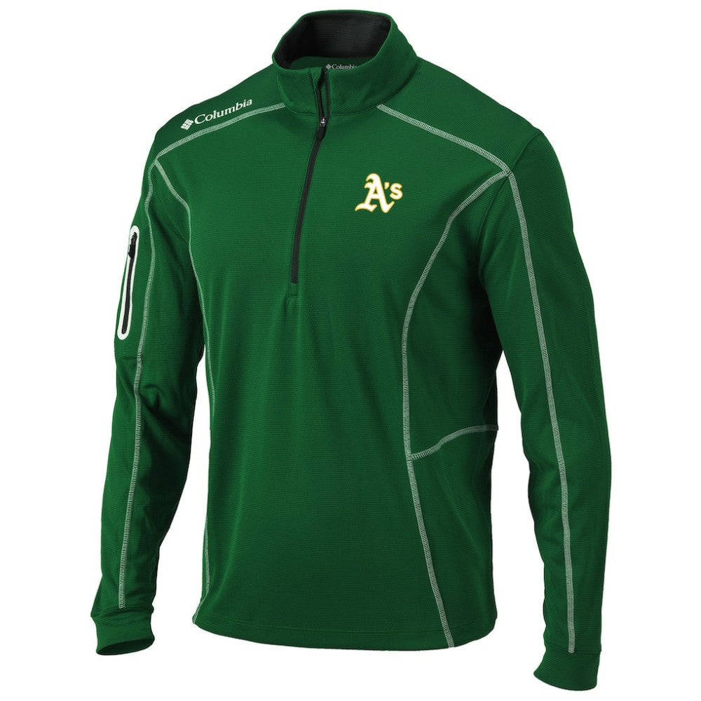 Athletics Columbia Shotgun Omni-Wick Quarter-Zip Pullover Jacket On Sale