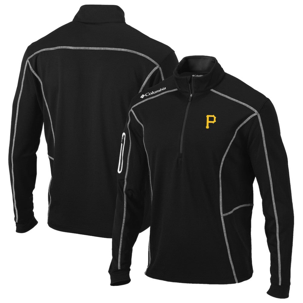 Pittsburgh Pirates Columbia Shotgun Omni-Wick Quarter-Zip Pullover Jacket Lifestyle
