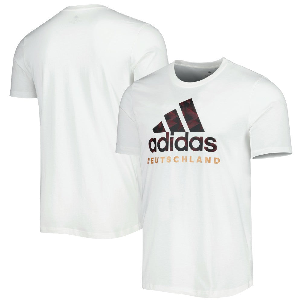 Adidas Germany National Team DNA Graphic T-Shirts - White