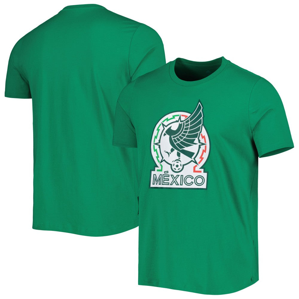 Adidas Mexico National Team DNA Graphic T-Shirts - Green