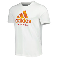 Adidas Spain National Team DNA Graphic T-Shirts - White