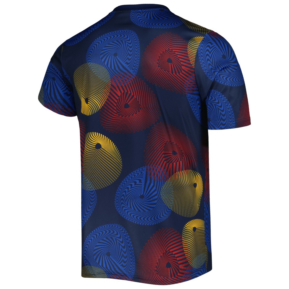 Adidas Spain National Team 2022 AEROREADY Pre-Match Top - Navy