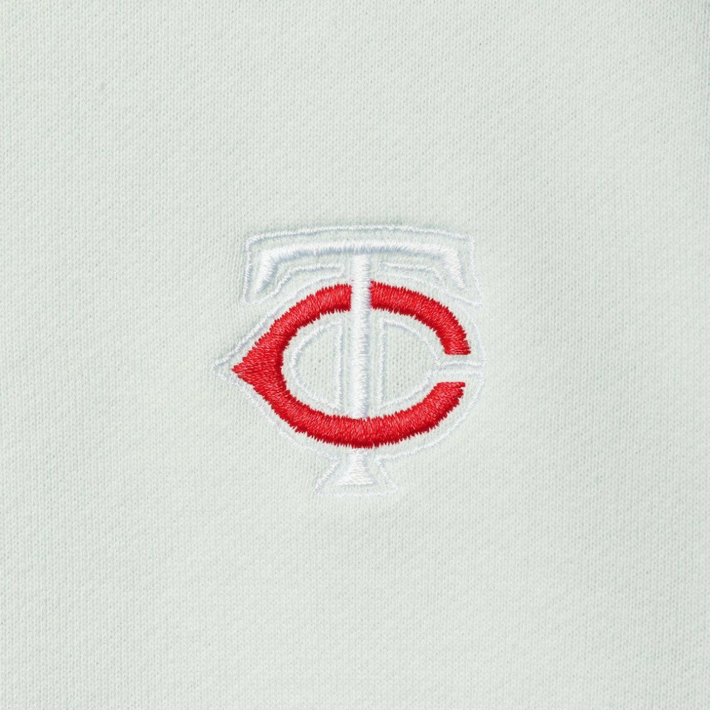 Minnesota Twins The Wild Collective Women's Two-Hit Quarter-Zip Pullover Top discount
