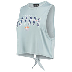 Houston Astros The Wild Collective Women's Open Back Twist-Tie Tank Top Lifestyle
