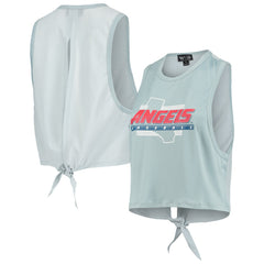 Los Angeles Angels The Wild Collective Women's Open Back Twist-Tie Tank Top On Sale