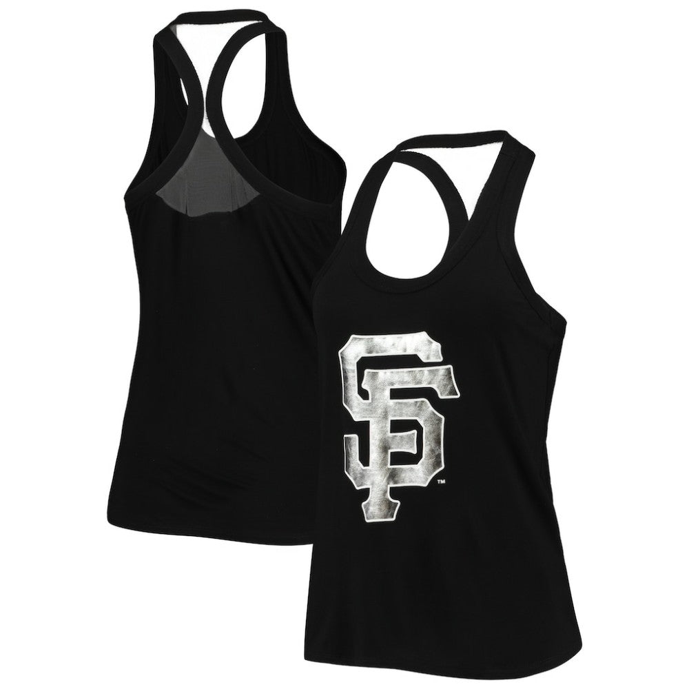 San Francisco Giants The Wild Collective Women's Tonal Athleisure Racerback Tank Top Lifestyle