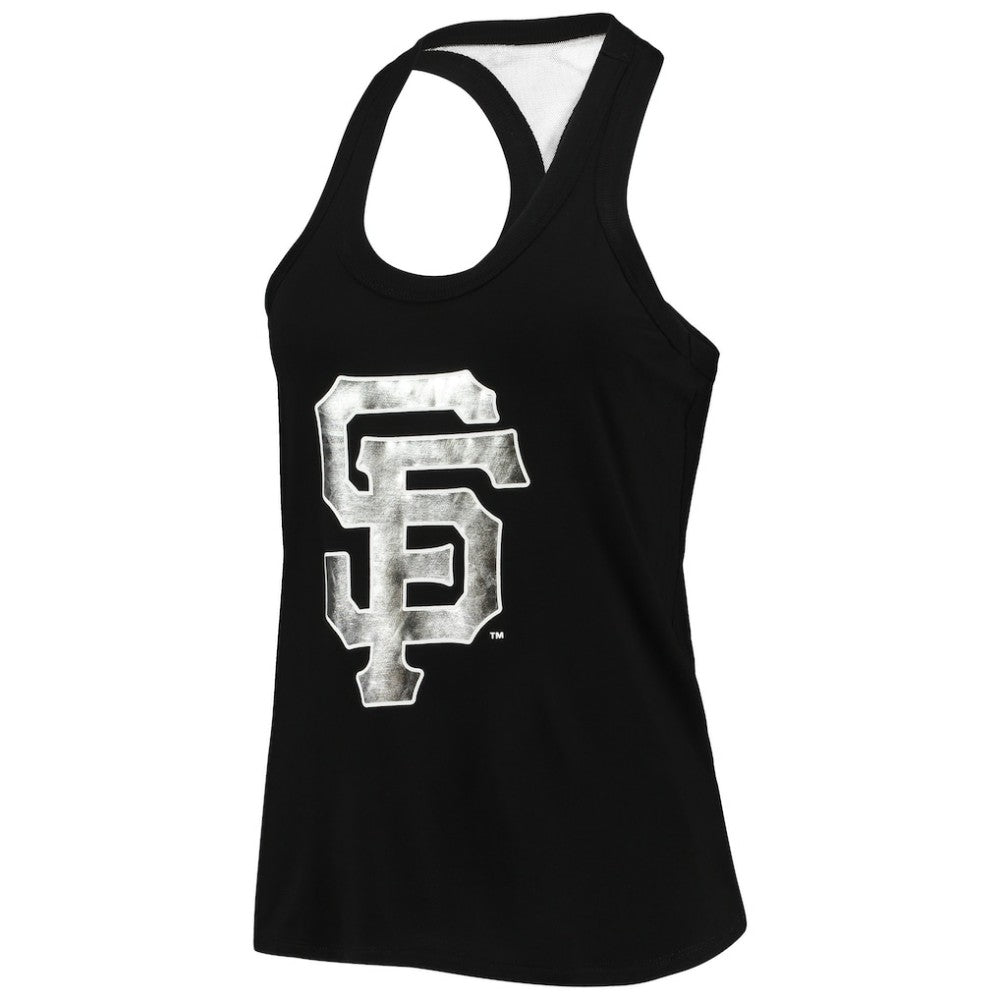 San Francisco Giants The Wild Collective Women's Tonal Athleisure Racerback Tank Top Lifestyle