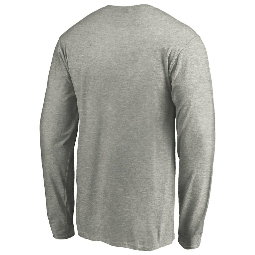NBA - Chicago Bulls Primary Team Logo Long Sleeve T-Shirt - Heathered Gray